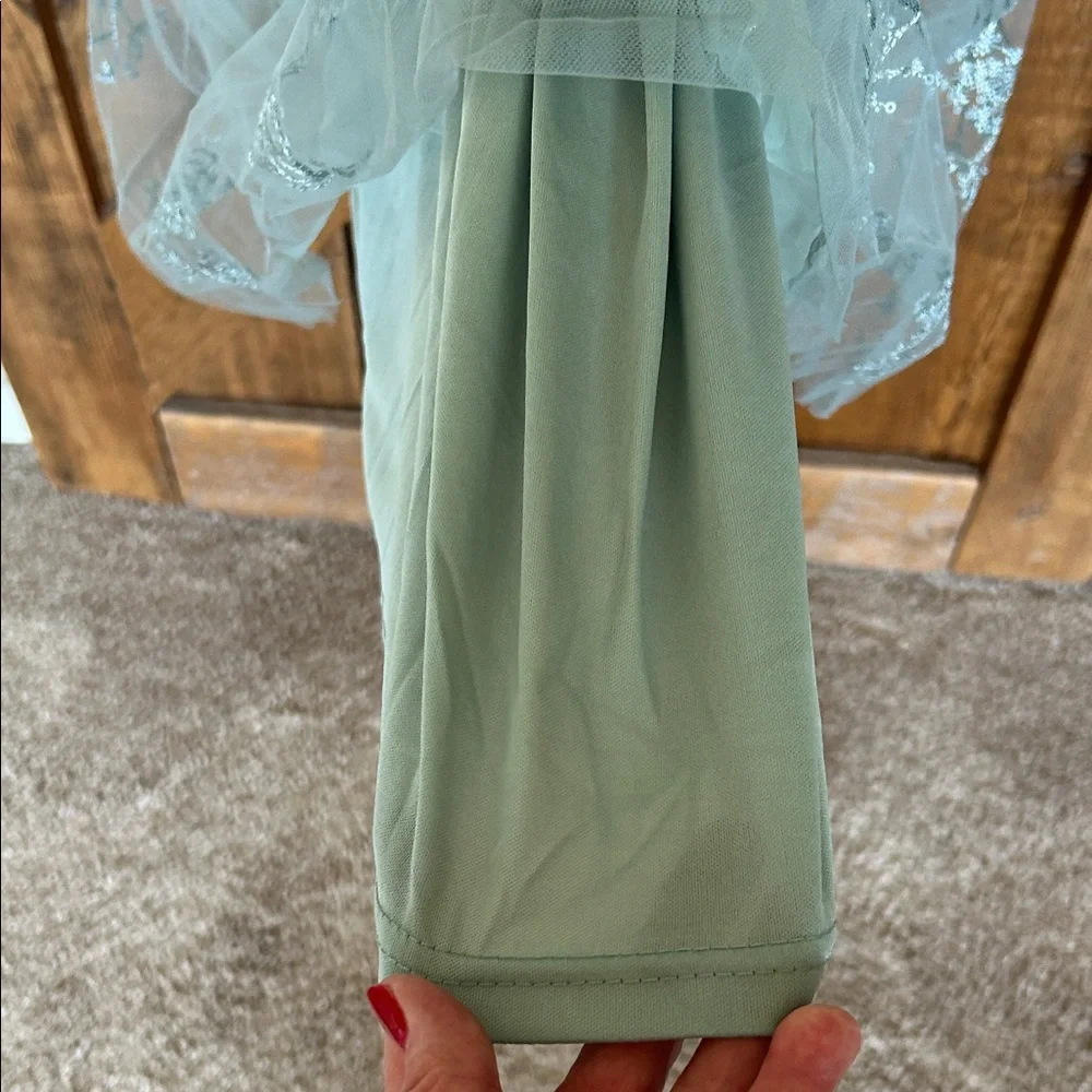 Baltic Born Sage Green Embroidered Maxi Dress - Picture 8 of 11